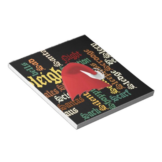 kerstcadeau Een fijne dag en een betere avond Notitieblok (Schuin)