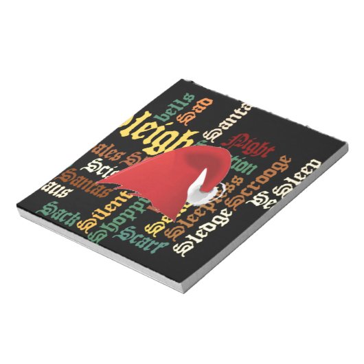 kerstcadeau Een fijne dag en een betere avond Notitieblok (Linkerzijde)