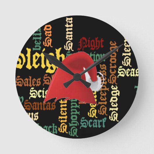 kerstcadeau Een fijne dag en een betere avond Ronde Klok (Voorkant)