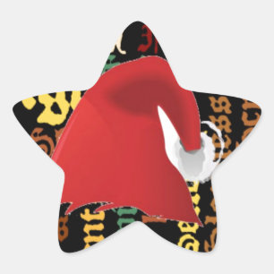 kerstcadeau Een fijne dag en een betere avond Ster Sticker