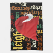 kerstcadeau Een fijne dag en een betere avond Theedoek (Verticaal)