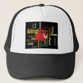 kerstcadeau Een fijne dag en een betere avond Trucker Pet (Voorkant)