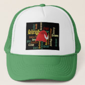 kerstcadeau Een fijne dag en een betere avond Trucker Pet (Voorkant)