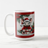 Kerstcadeau en muis  koffiemok (Links)