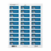 kerstcadeau etiket (Full Sheet)