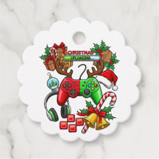 Kerstcadeau-etiketjes Bedankjes Labels
