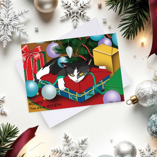 kerstcadeau feestdagen kaart