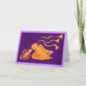 kerstcadeau feestdagen kaart (Voorkant)