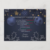 kerstcadeau feestdagenkaart (Voorkant)