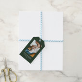 Kerstcadeau Fotolabel Cadeaulabel (Met Touw)