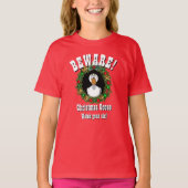 Kerstcadeau Funny Novelty CHRISTMAS GOOSE T-Shi T-shirt (Voorkant)