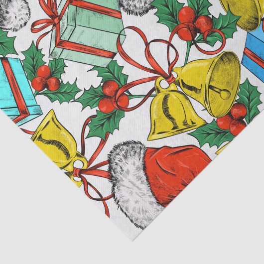 kerstcadeau Geel kerstcadeau Vakantie Tissuepapier (Detail)