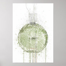 Kerstcadeau Geur Fles 'Lentewijdte' Poster