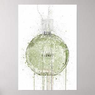 Kerstcadeau Geur Fles 'Lentewijdte' Poster