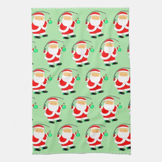 Kerstcadeau Gevist Theedoek (Verticaal)