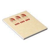 Kerstcadeau  glimlachen kerstcadeau kerstcadeau, S Notitieblok (Schuin)