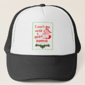 Kerstcadeau Grappig Nieuwigheid Design Kerstman Ga Trucker Pet (Voorkant)