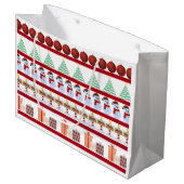 kerstcadeau groot cadeauzakje (Voorkant Gekanteld)