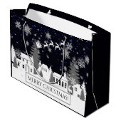 kerstcadeau groot cadeauzakje (Achterkant Gekanteld)