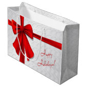 kerstcadeau groot cadeauzakje (Voorkant Gekanteld)