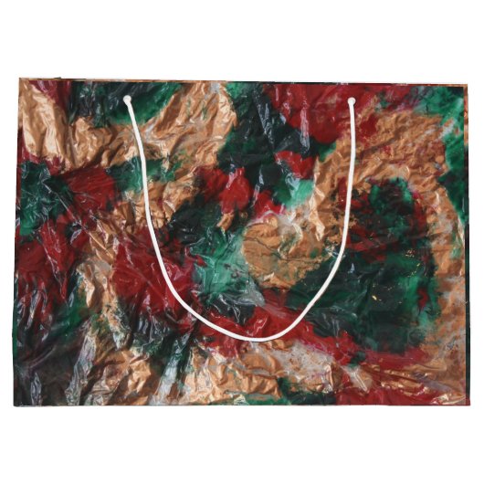 kerstcadeau groot cadeauzakje (Achterkant)