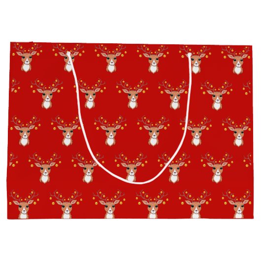 kerstcadeau groot cadeauzakje (Achterkant)