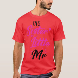 Kerstcadeau grote zus naar een beetje grappig kers t-shirt