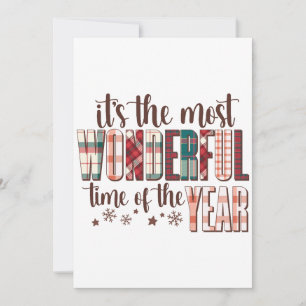 Kerstcadeau Het is de mooiste tijd van het jaar Kaart