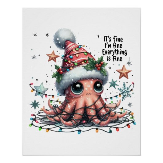 Kerstcadeau Het Is Goed Ik Ben Goed Perfect Poster (Voorkant)
