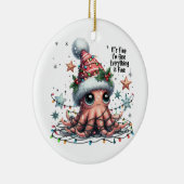 Kerstcadeau Het is goed Ik ben in orde Keramisch Ornament (Rechts)