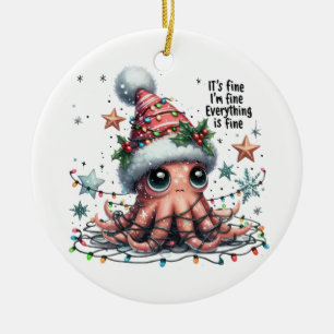 Kerstcadeau Het is goed Ik ben in orde Keramisch Ornament