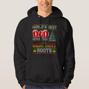 Kerstcadeau-idee voor papa Duitsland Lelijke trui Hoodie