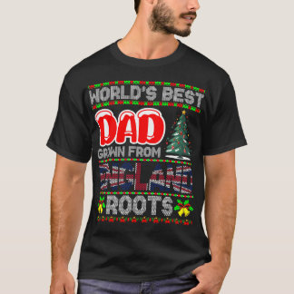Kerstcadeau-idee voor papa Engeland lelijk T-shirt
