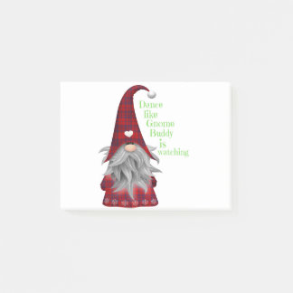 Kerstcadeau-ideeën Gnome Buddy kijkt Tee Post-it® Notes