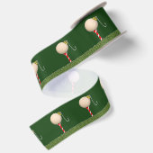 Kerstcadeau-ideeën voor golf satijnen lint (Achterkant)