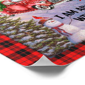Kerstcadeau | Ik ben altijd bij je Poster (Hoek)