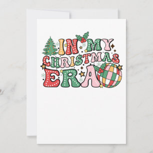 Kerstcadeau in mijn kersttijd Groovy Kaart
