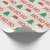 kerstcadeau inpakpapier (Hoek)