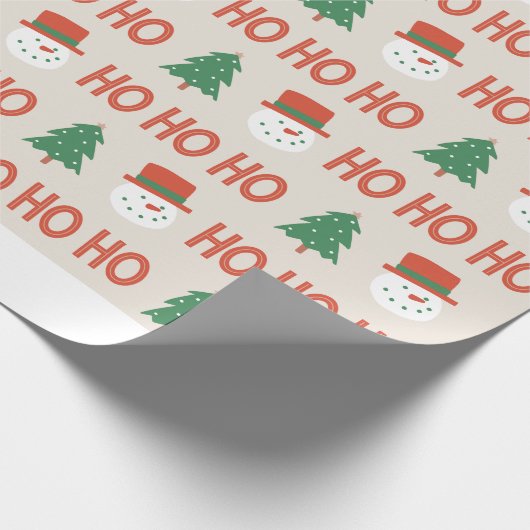 kerstcadeau inpakpapier (Hoek)