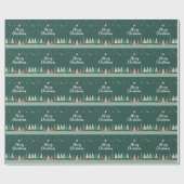 Kerstcadeau Inpakpapier (Vlak)