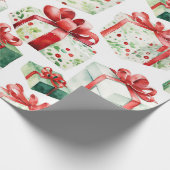 Kerstcadeau inpakpapier! cadeaupapier (Hoek)