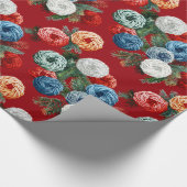 Kerstcadeau inpakpapier, glanzend inpakpapier (Hoek)