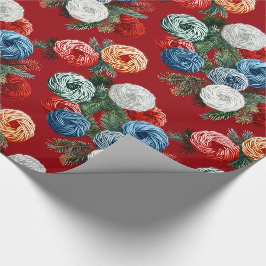 Kerstcadeau inpakpapier, glanzend inpakpapier (Hoek)