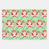 Kerstcadeau Inpakpapier Honkbal Vel (Voorkant)