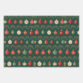 kerstcadeau inpakpapier vel (Voorkant 3)