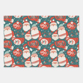 kerstcadeau inpakpapier vel (Voorkant 3)