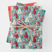 kerstcadeau inpakpapier vel (In situ)