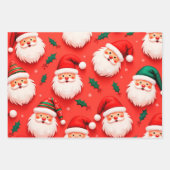 kerstcadeau inpakpapier vel (Voorkant)