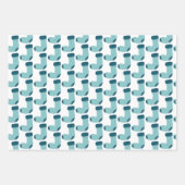 kerstcadeau inpakpapier vel (Voorkant)