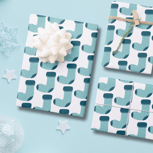 kerstcadeau inpakpapier vel